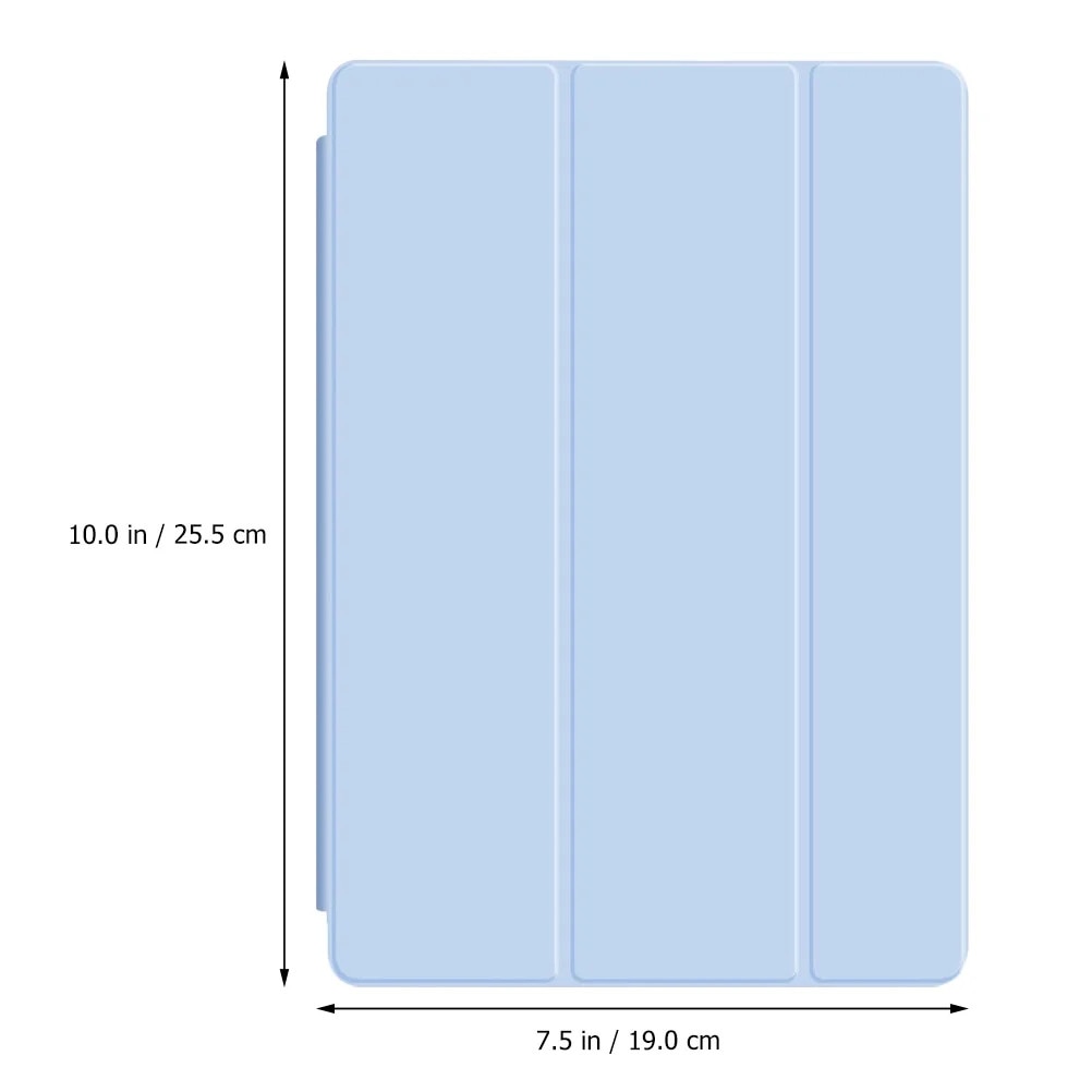 Husa tableta cu suport stilou, crem, 10.9 inch, pliabila, rezistenta la socuri