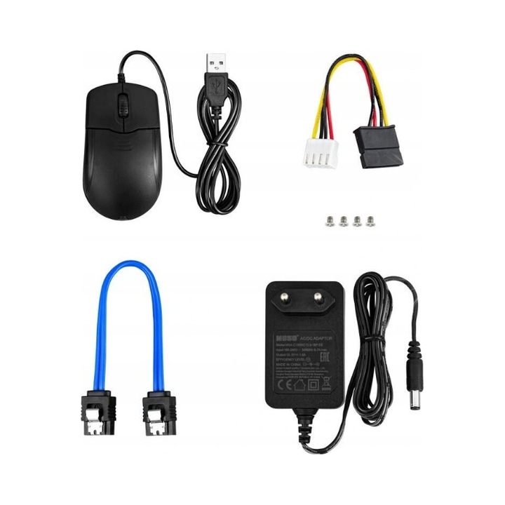 HiLook DVR rögzítő 8 csatornás 4MP multitech, fekete