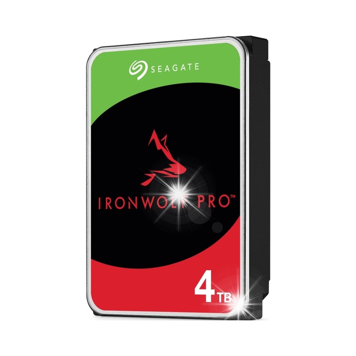 Merevlemez Seagate IronWolf Pro NAS 4TB 3.5 inch 7200RPM 256MB 101.8x26.1x147mm