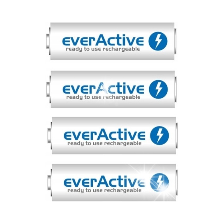 Everactive NiMH AAA 1050mAh akkumulátor, 4 db-os készlet