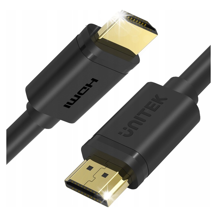 HDMI кабел Unitek 2м черен 4K 60Hz HDR ARC