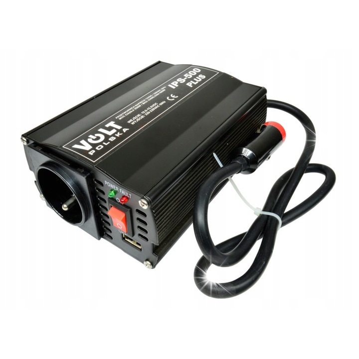 Inverter Volt 350/500W 12/230V 194x102x53mm