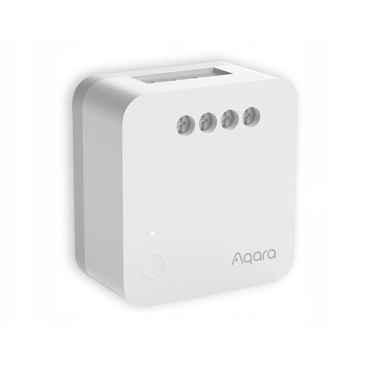 Aqara T1 relé modul, 1 csatornás, fehér, 42.9x40x21.4mm