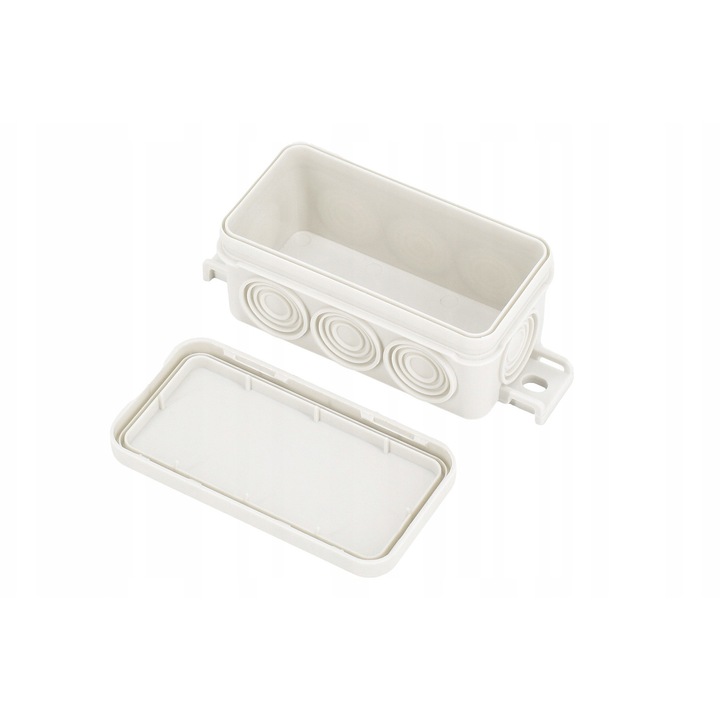 Bemko szerelődoboz 85x45x37mm IP55 világosszürke
