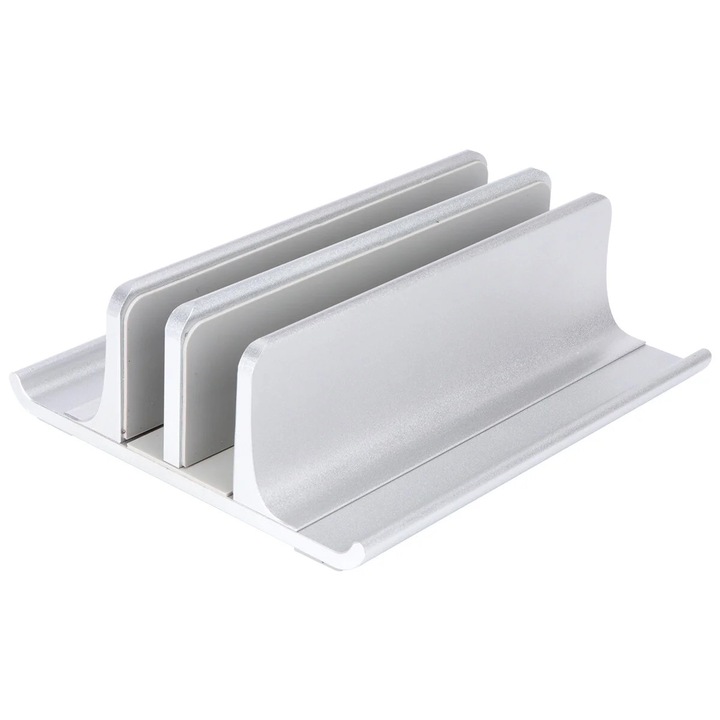 Suport laptop YANYXR aluminiu argintiu 16x13.5x5.1cm