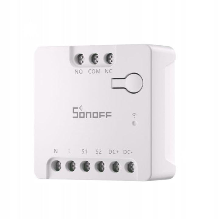 Sonoff MINI-D Wi-Fi relé, Matter, 2.4GHz, fehér, 12V-240V