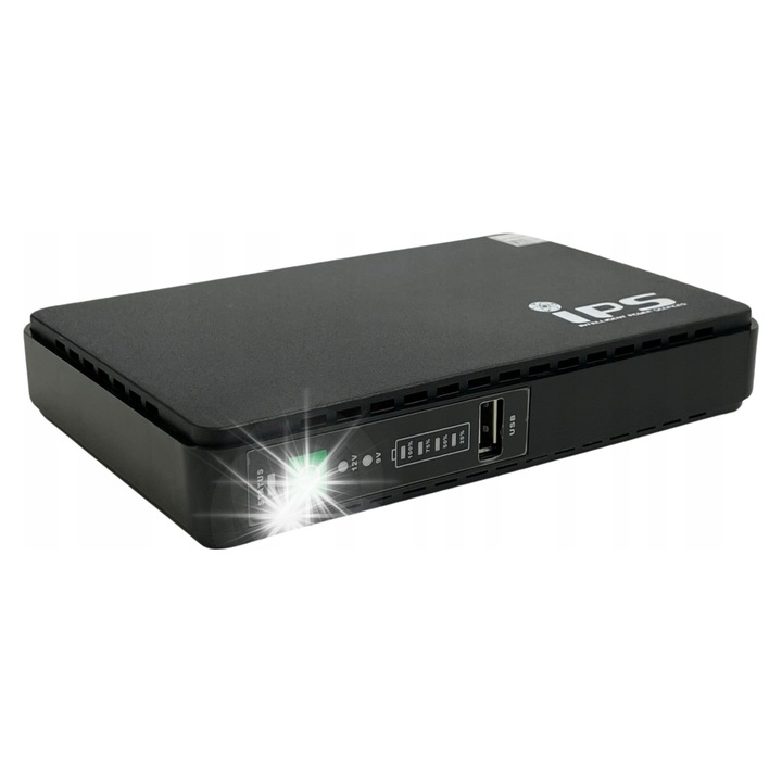 UPS IPS RouterUPS-15-POE 15W 8800mAh multivolt USB PoE 159x104x28mm