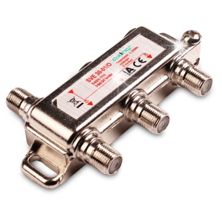 Divizor semnal Axing SVE 30-01, 5-2400 MHz, 1x3, 74x52x16mm
