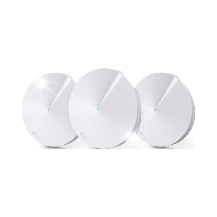 TP-Link Deco M5 Mesh Wi-Fi rendszer, 3 egység, fehér, 400m2