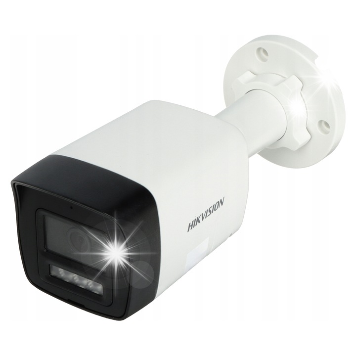 Hikvision DS-2CD1083G2-LIUF/SL IP kamera, 8MP, Smart Hybrid Light, fehér, 179x67x69mm