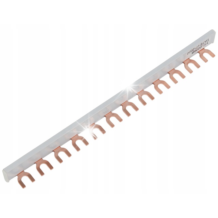 Sina de legatura Bemko 12 module 10mm2 cupru izolata 63A 240x415V
