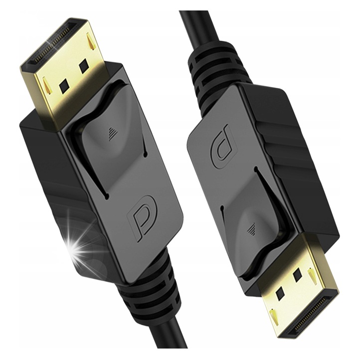 Unitek DisplayPort kábel 1.2 4K 60Hz 2m fekete