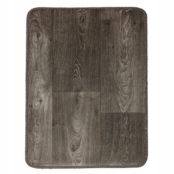 PVC килим Allvo Corina Grey, 50x70см, водоустойчив, обшити краища