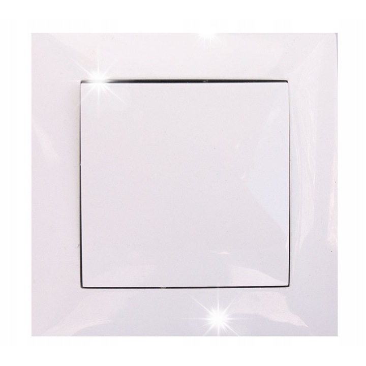 VCX WESA egyszerű kapcsoló, fehér, 230V, 10A, 60mm