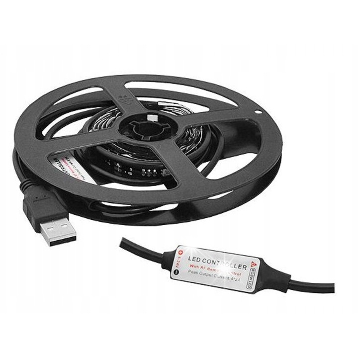 Banda LED LTC 2m RGB 10mm 9,6W set