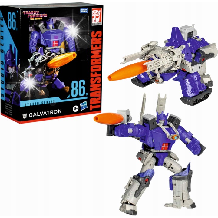 Figurina Transformers Galvatron Studio Series 86, 20cm, Deluxe, multicolor, 27x23x11cm