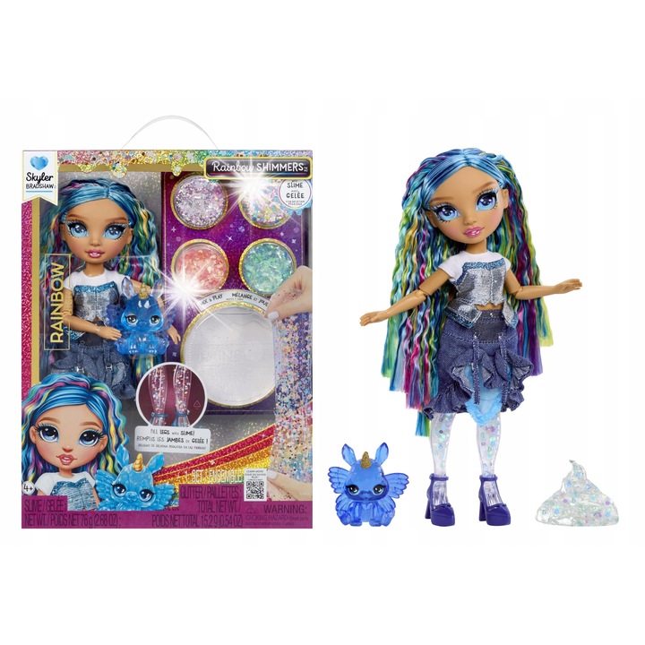 Rainbow High Skyler divatbaba, többszínű, 28cm