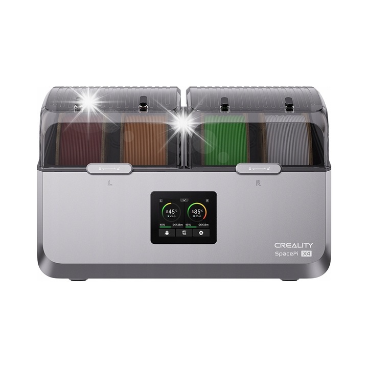 Uscator filament Creality SpacePi X4, 4 role, 45-85C, 382x290x270mm