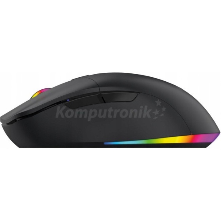 Vezeték nélküli gamer egér California Access Serval 12.4x6.8x4.3cm RGB 600mAh