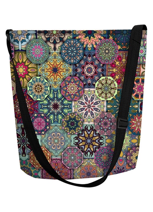 Bertoni Funky női táska antracit Valencia filc 30x25cm