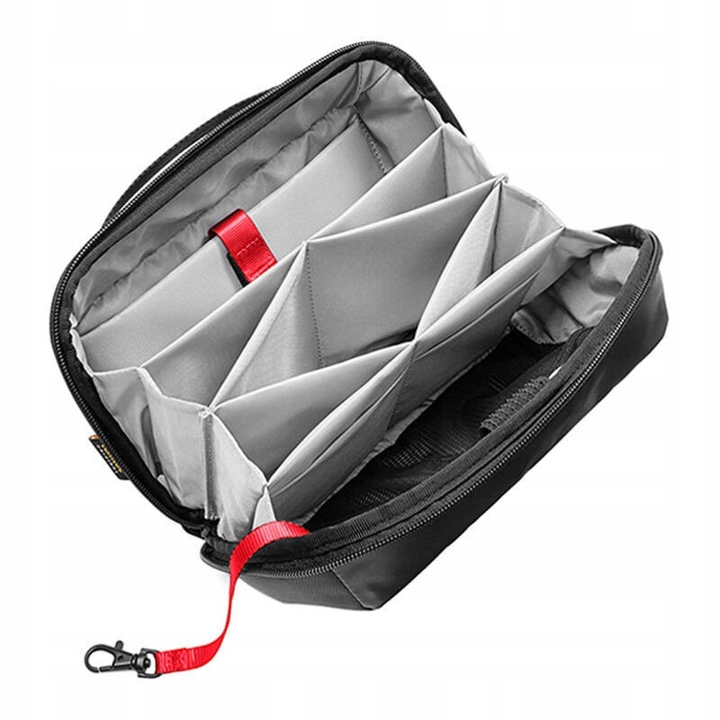Geanta laptop Tomtoc Defender-A42, negru, 16 inch, captusita, buzunare multiple