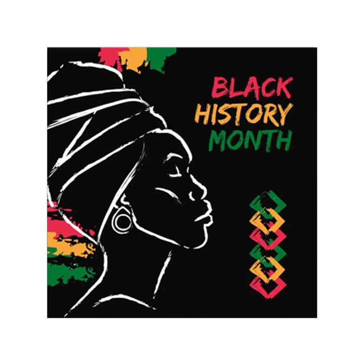 YANYXR dekoratív kép Black History Month évfordulóra, poliészter, 10x15cm