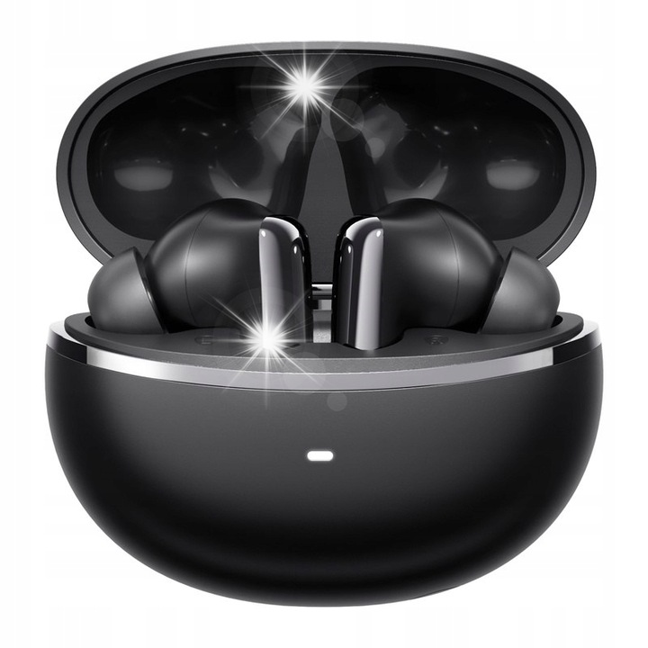 QCY MeloBuds N70 vezeték nélküli fülhallgató, Bluetooth 6.0, ANC, titán, TWS