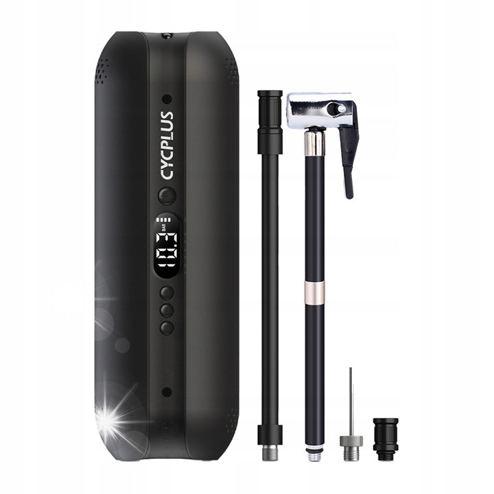 Автомобилен компресор Cycplus AL1 150 PSI LED Powerbank USB-C