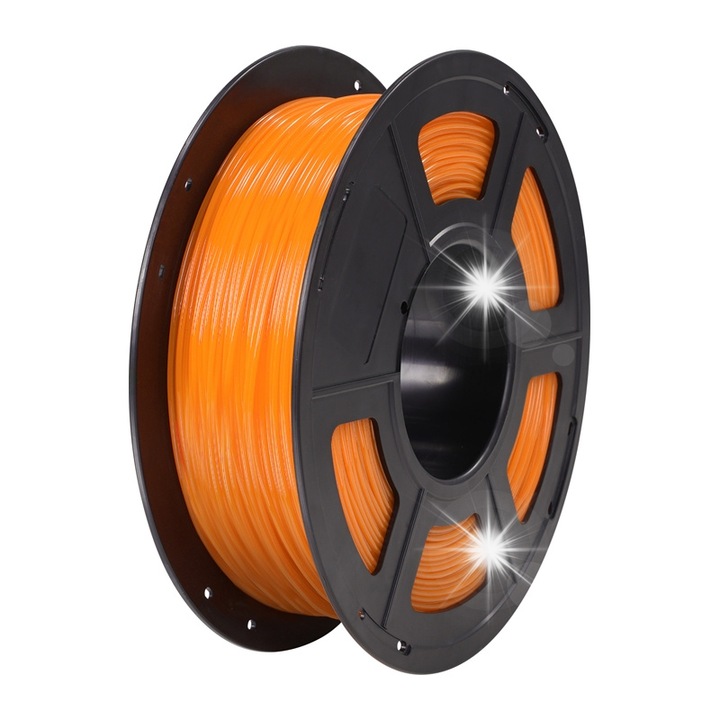 Filament TPU Anycubic elasztikus átlátszó narancs 1kg