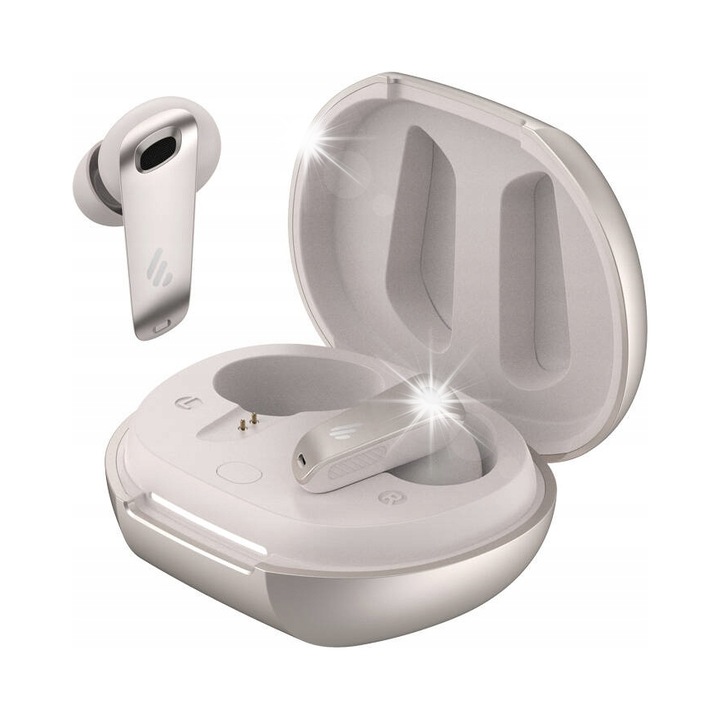 Edifier NeoBuds Plus vezeték nélküli fülhallgató, ANC, Bluetooth 5.4, fekete, 47 óra