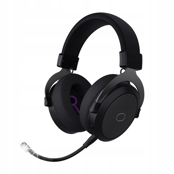 Cooler Master CH351 vezeték nélküli Bluetooth 2.4G USB-C fekete gamer fejhallgató 179x96x207mm
