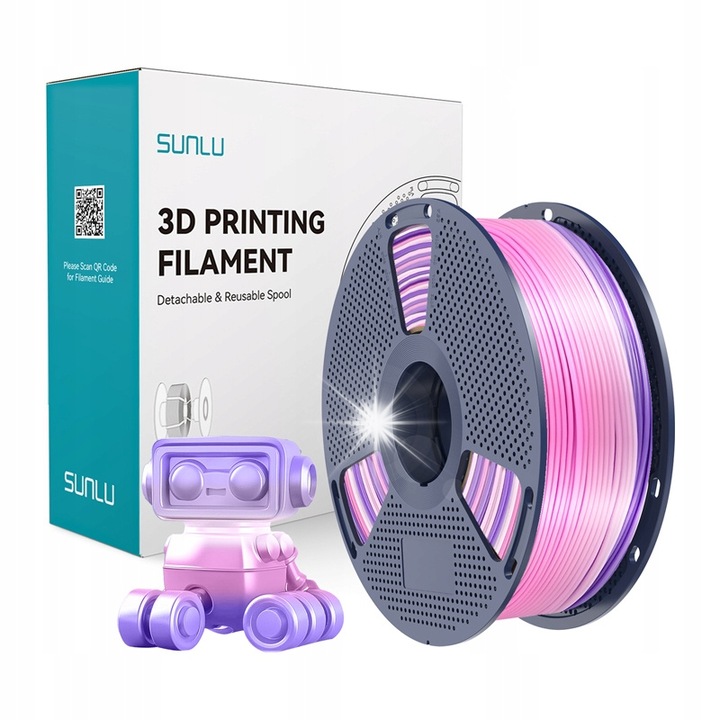 Filament PLA+ Silk Sunlu 1.75mm 1kg többszínű