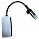 Adaptor retea BOUNN RJ45 USB-A USB-C 2500 Mbps aluminiu compact