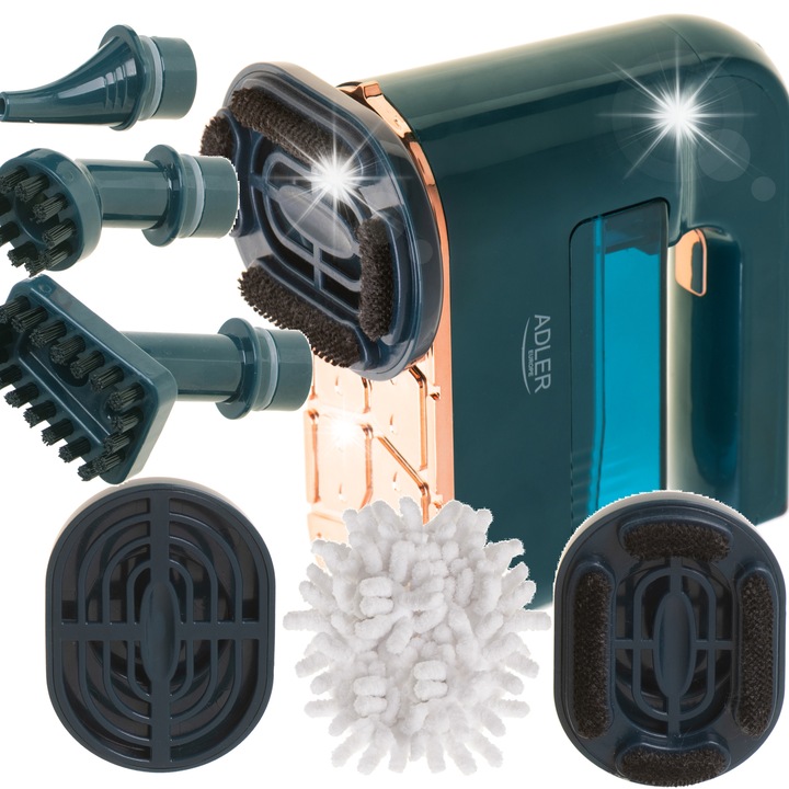 Aparat de curatat cu abur Adler AD 7050 verde 0,12l 1200W 3m