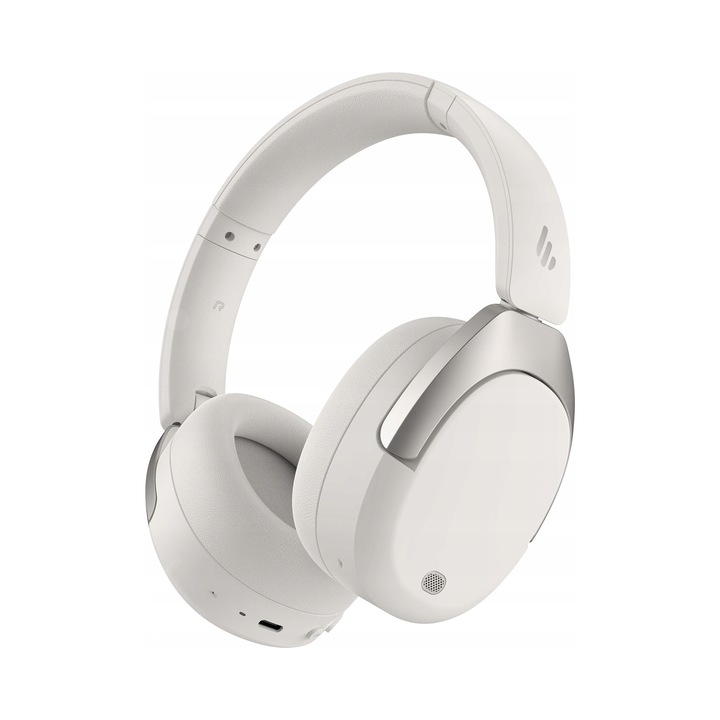 Edifier W830NB vezeték nélküli fejhallgató, ANC, fehér, 40mm, Bluetooth 5.4