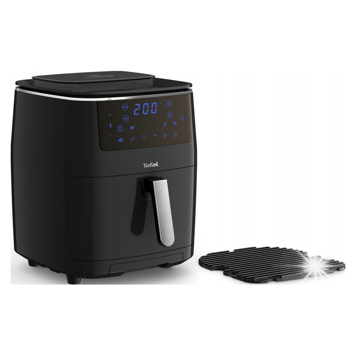 Фритюрник без мазнина Tefal FW201815, 3 функции, черен, 41.4x43.5x41.4см