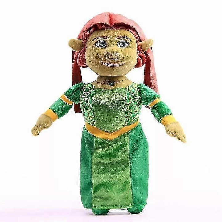 Plüss játék, Shrek Fiona baba, 33x13cm, zöld