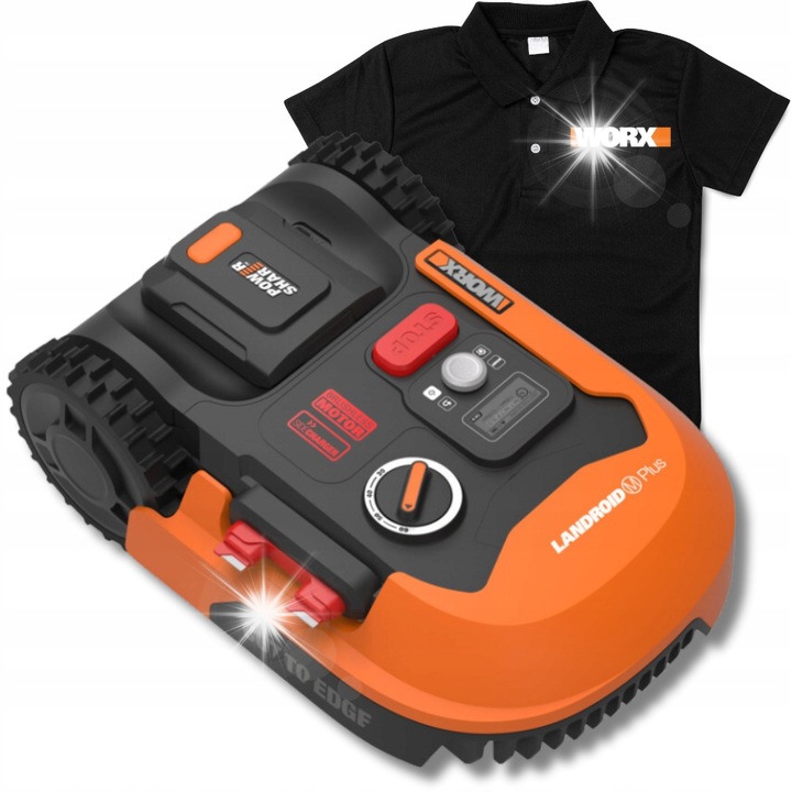 Робот за косене на трева Worx Landroid M600 Plus, 600м², 18см, 30-60мм, син