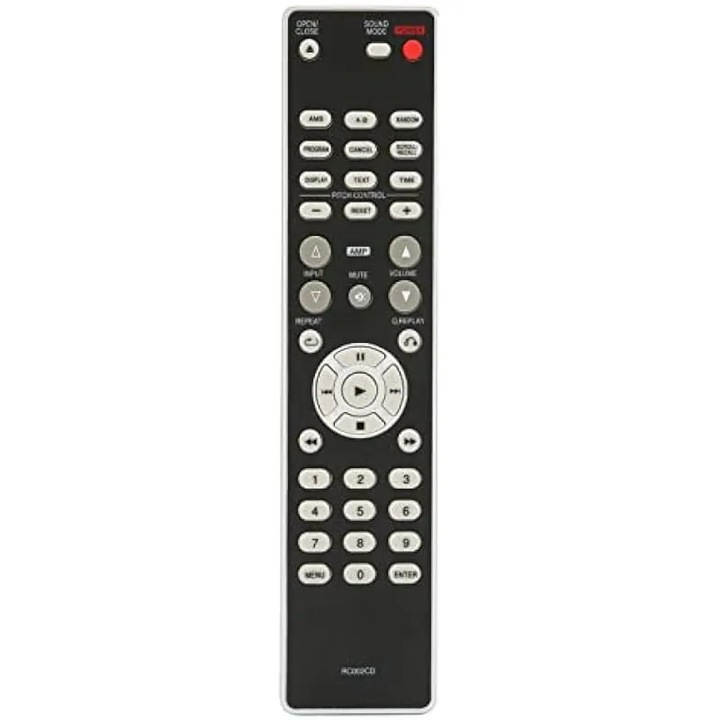 Telecomanda pentru CD player, negru, 2xAAA