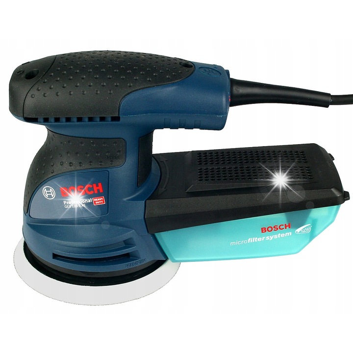 Ексцентършлайф Bosch GEX 125-1 AE 250W компактен бял 125мм