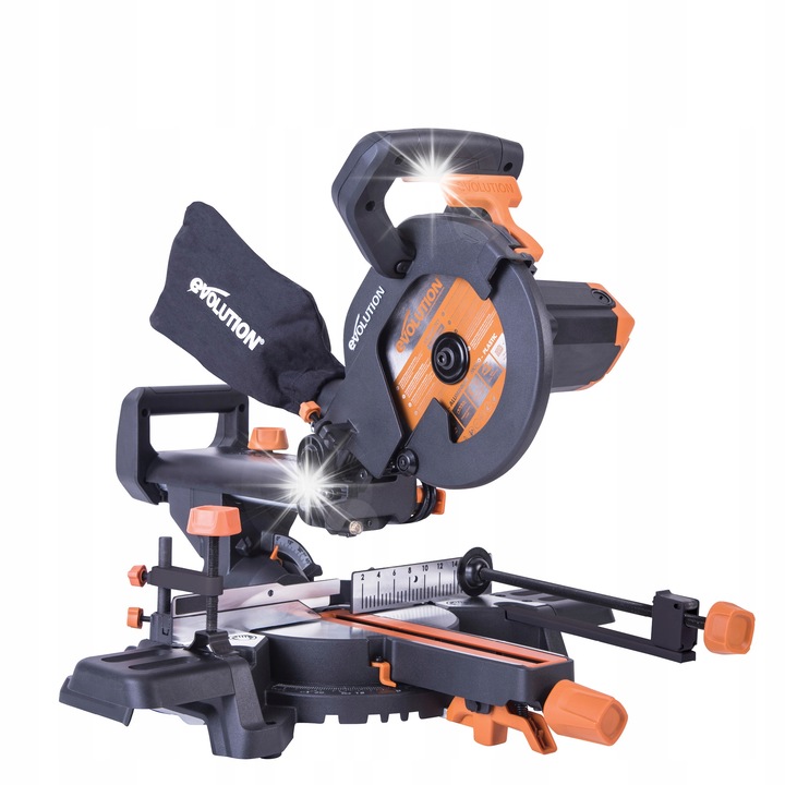 Gérvágó fűrész Evolution R210SMS Plus 1500W 210mm multifunkcionális fekete 314x575x610mm