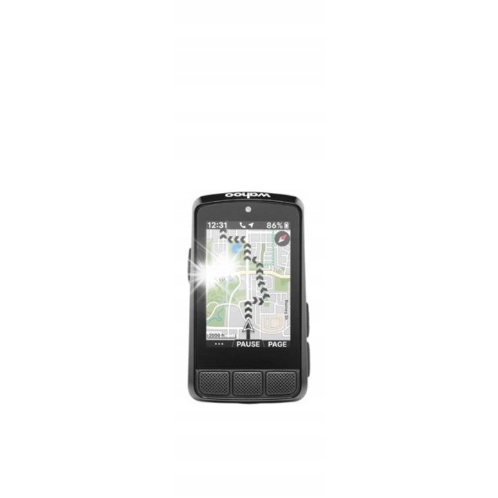 Computer bicicleta Wahoo Elemnt Bolt 3, GPS dual, ecran color 2.3", 83x47x24mm, 84g