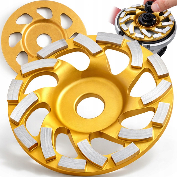 Disc diamant segmentat Renew Force 125mm, 5mm, pentru beton, multicolor
