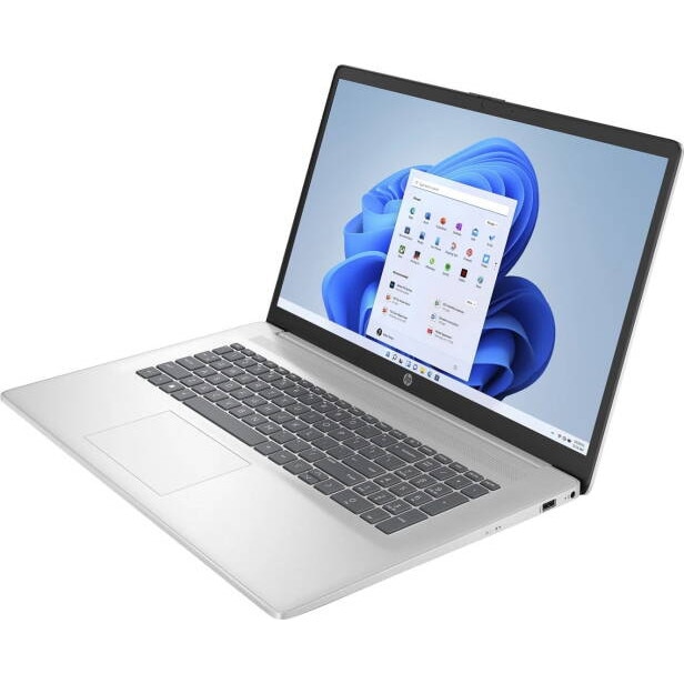 Laptop HP Essential 17 Ryzen 5-7430U 17.3inch 16GB 512GB Windows 11 Home Argintiu