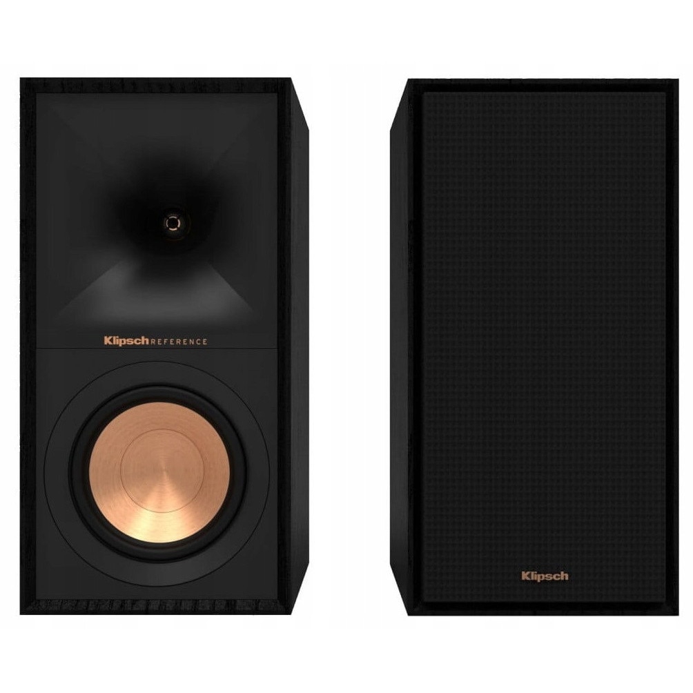 Boxe Klipsch R-50M set cu stative negre 35,4x17,8x22,9cm