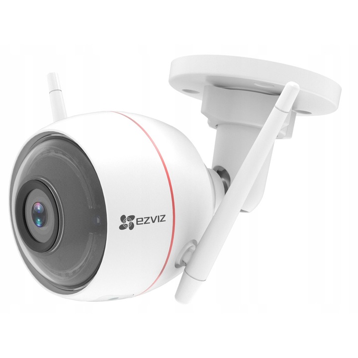 Камера за наблюдение EZVIZ C3W безжична, цветна, 1080p, 150x86x72mm, бяла