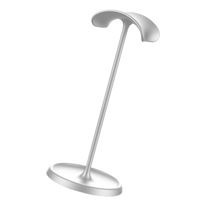 Suport casti, 120x120x245mm, metal, alb