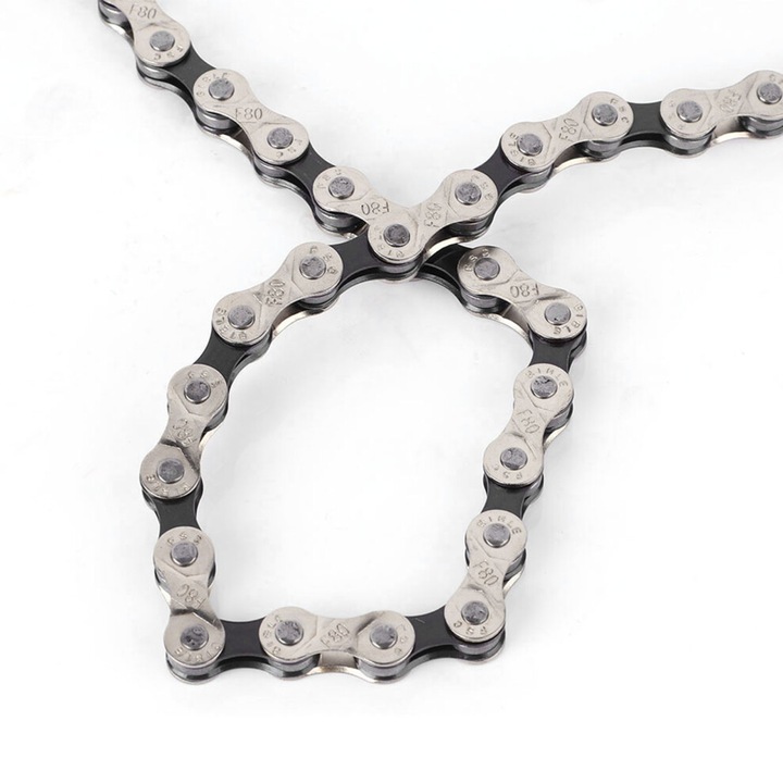 Lant bicicleta 18-24 viteze otel rezistent antirugina 25x15x10cm