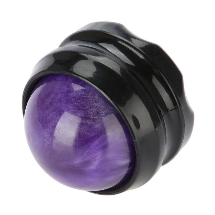 Bila de masaj, resina, relaxare corp, violet, 147g