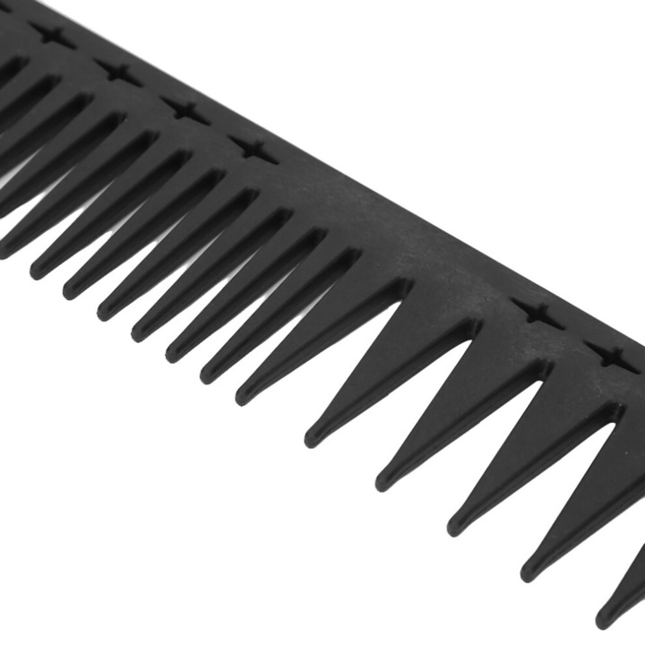 Hőálló karbon fésű 20.3x3.3cm antisztatikus
